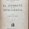 El combate de la inteligencia - Riera Claville, Manuel (X4)
