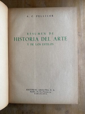 Resumen de historia del arte y de los estilos- Pellicer (b7