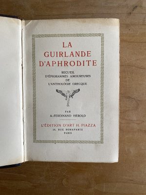 La Guirlande d'aphrodite - Herold, Ferdinand (2w3)