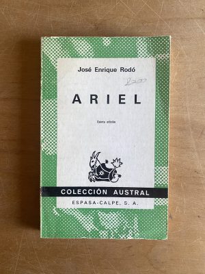 Ariel - Rodo, Jose Enrique (2z4)