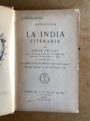 Antologia La India Literaria - Frilley, Jorge (3b2)