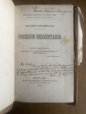 Coleccion de folletos relacionados derecho- Leguizamon (a4)