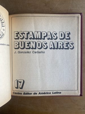 Estampas de Buenos Aires - Gonzalez Carbalho, J (2z5)