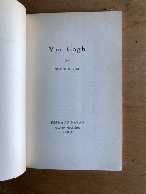 Van Gogh - Elgar, Frank (3a9)