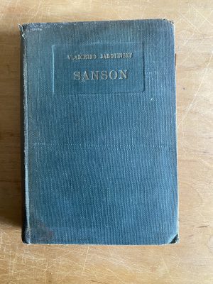 Sanson - Jabotinsky, Vladimiro (2y6)
