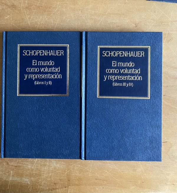 El mundo como voluntad y representación - Schopenhauer (3a2