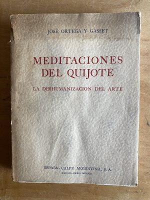 Meditaciones del quijote- Ortega y Gasset, Jose (3b1)