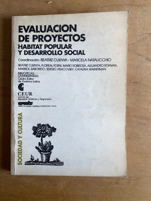Evaluación de proyectos: hábitat popular y desa- Forni (2z1