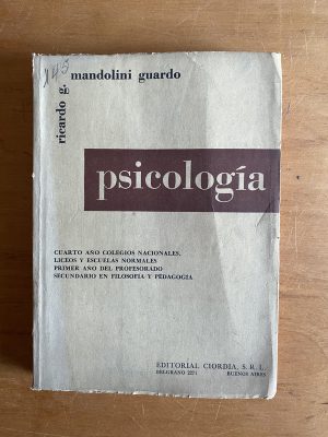 Psicologia - Mandolini Guardo, Ricardo (2v4)