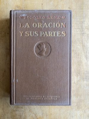 La oracion y sus partes - Lenz, Rodolfo (a2)