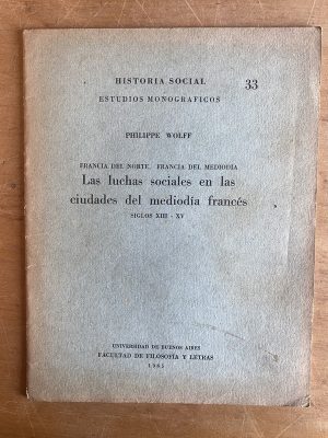 Las luchas sociales en las ciudades del mediodi- Wolff (2z7