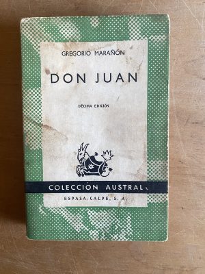 Don Juan - Marañon, Gregorio (2z4)