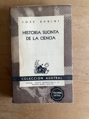 Historia Sucinta de la ciencia - Babini, Jose (3a5)