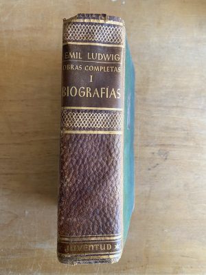 Obras completas I. Biografias - Ludwig, Emil (3h2)