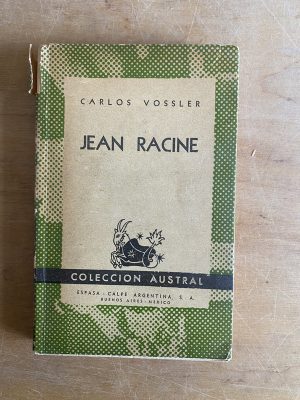 Jean racine - Vossler, Carlos (3g2)