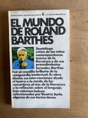 El mundo de Roland Barthes - (2z5)