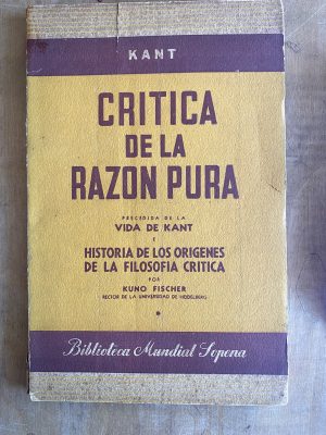 Critica de la razon pura I - Kant (a3)