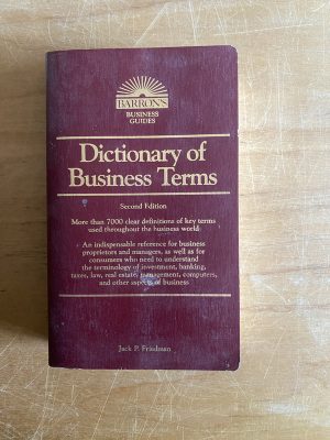 Dictionary of business terms - Freidman, Jack p. (2x8)