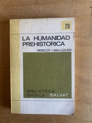 La humanidad prehistorica - Pericot-Maluquer (2z7)