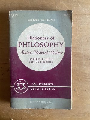 Dictionary of Philosophy Ancient Medieval Modern- Runes(2z6