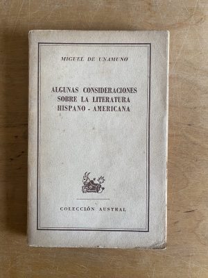 Algunas consideraciones sobre la literatura- De Unamuno(3g2