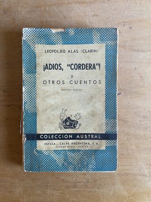 ¡Adios, Cordera! y otros cuentos - Alas, Leopoldo (3g5)
