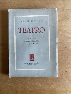 Teatro - Genet, Jean (2y6)