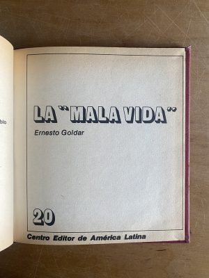 La mala vida - Goldar, Ernesto (2z5)