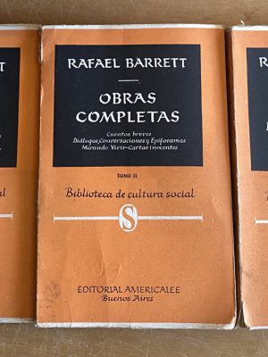 Obras Completas - Barrett, Rafael (3a7)