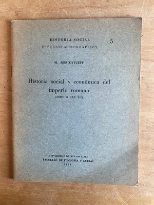 Historia social y economica del imperio - Rostovtzeff (2z7)