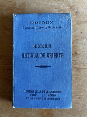 Historia antigua de oriente - Drioux, (3a9)