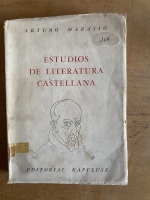 Estudios de literatura castellana - Marasso, Arturo (3b6)
