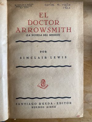 El doctor arrowsmith - Lewis, Sinclair (2z1)