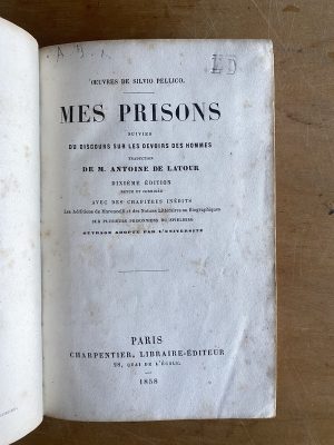 Mes prisons - Pellico, Silvio (3b1)