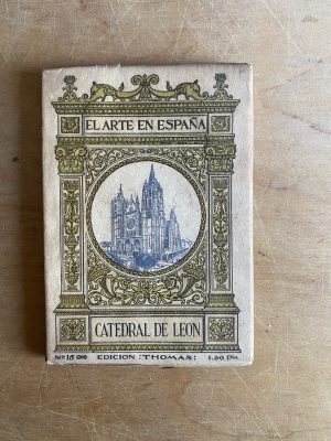 El arte en españa. Catedral de leon - (3d7)