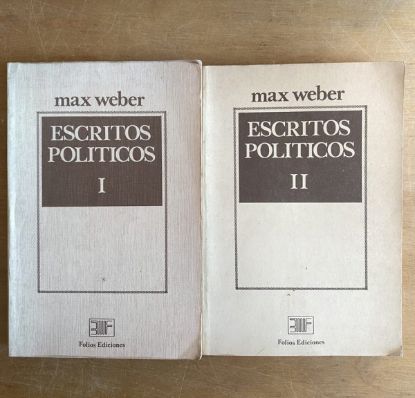 Escritos politicos - Weber, Max (3a8)