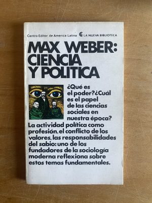 Ciencia y politica - Weber, Max (2z5)