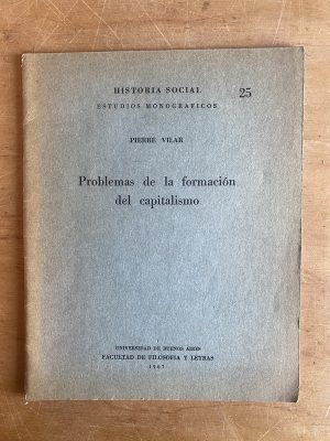 Problemas de la formacion del capitalismo - Vilar (2z7)