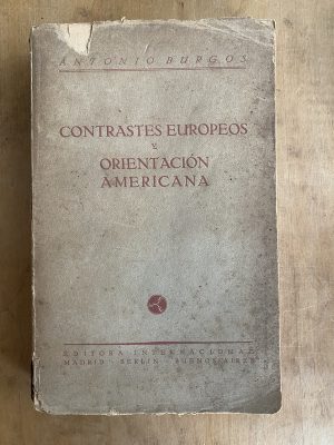 Contrastes europeos y orientacion americana - Burgos (a5)