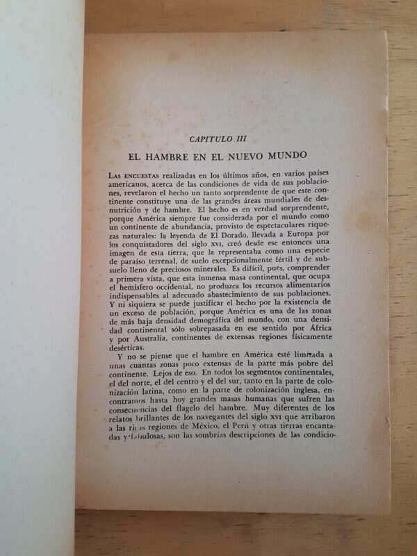 Geopolitica Del Hambre - De Castro, Josue (k3) - Image 3
