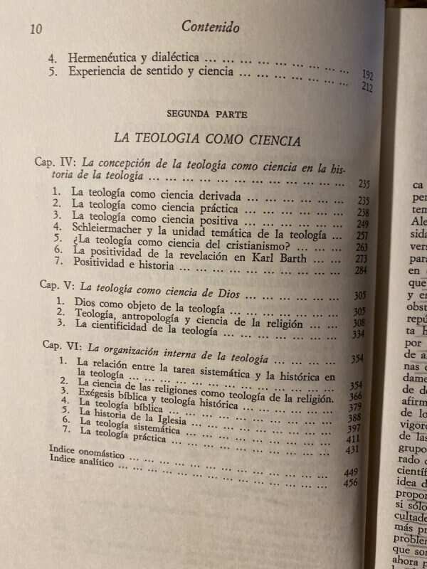 Teoria De La Ciencia Y Teologia - Pannenberg, Wolfhart (k1) - Image 2