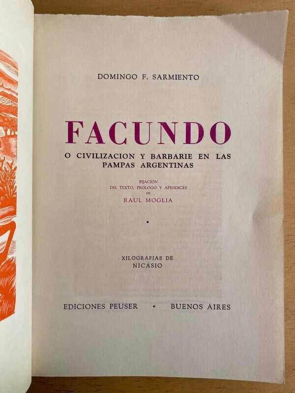 Facundo - Sarmiento, Domingo Faustino (C7) - Image 2