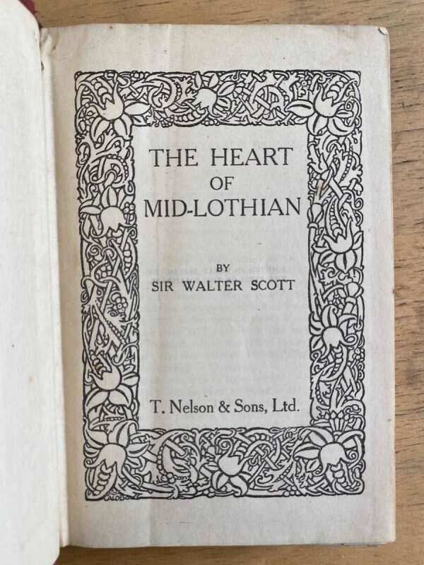 The Heart Of Mid - Lothian - Scott, Walter (g1)