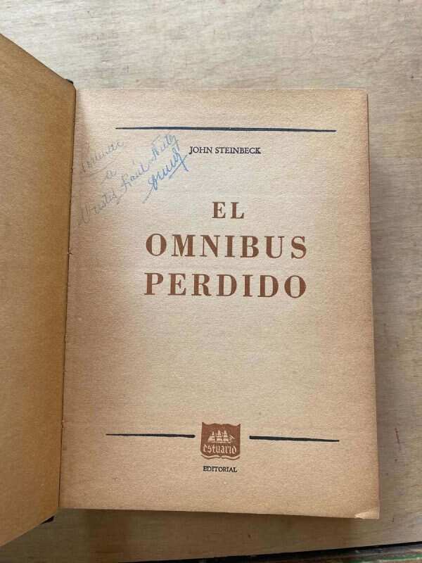 El Omnibus Perdido - Steinbeck, John (t5)