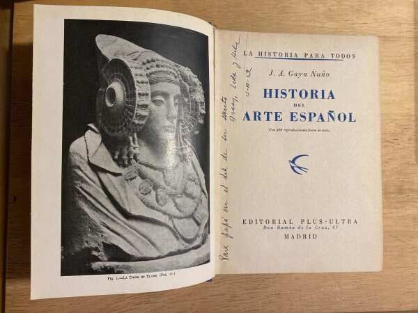 Historia Del Arte Español - Gaya Nuño, J.a. (O1) - Image 2