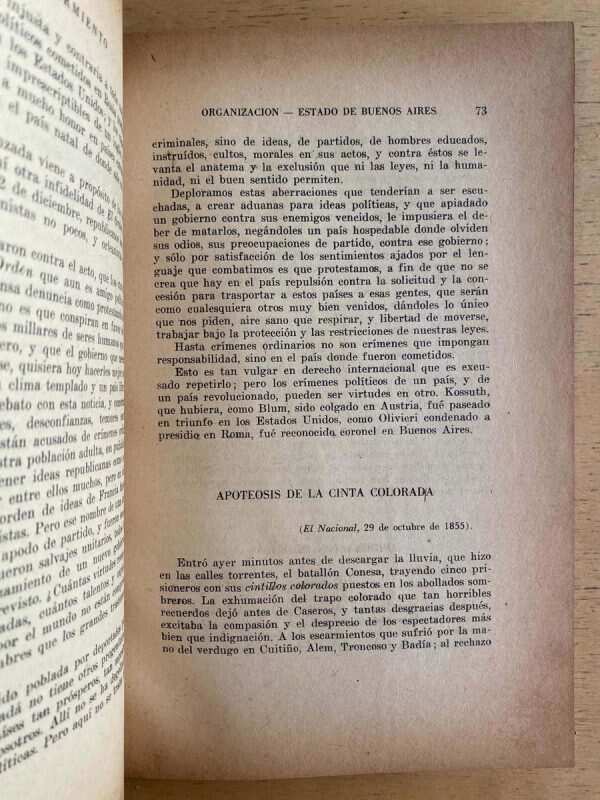 Obras Completas Xxiv - Sarmiento, Juan Domingo (k1) - Image 2