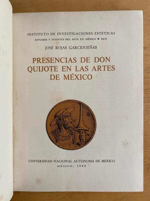 Presencia De Don Quijote En Las Artes- Rojas Garcidueñas (D1 - Image 2