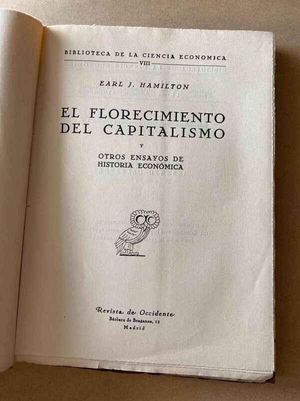El Florecimiento Del Capitalismo Y Otros - Hamilton (A1) - Image 2