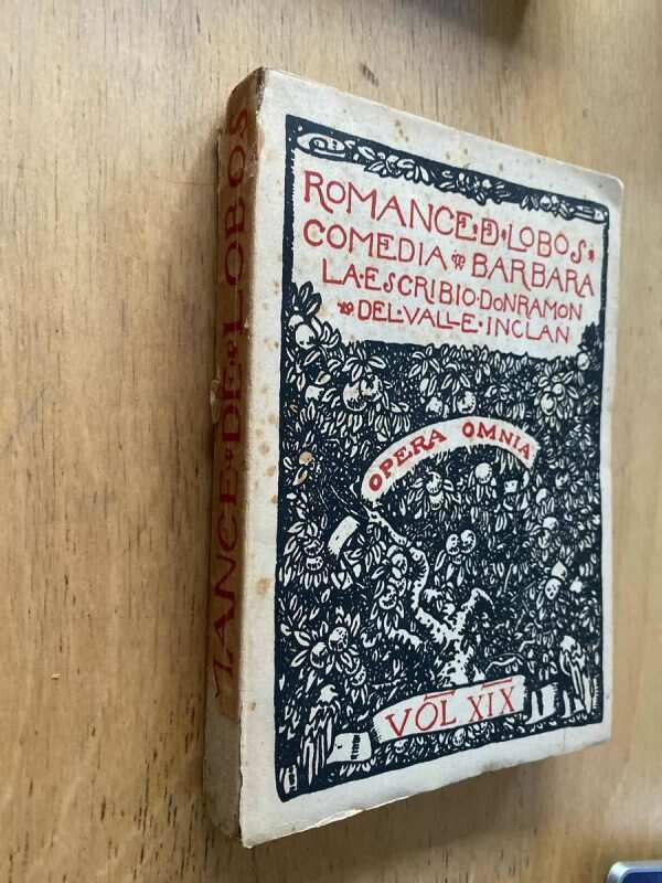 Romance De Lobos. Comedia Barbara - Del Valle Inclan (y1) - Image 2