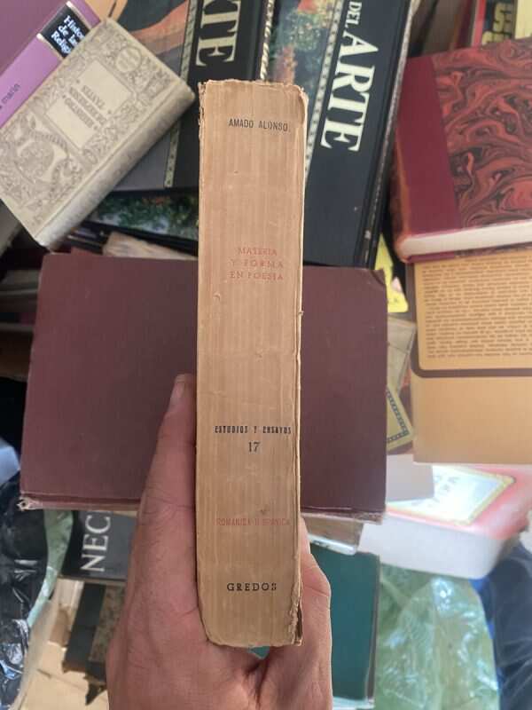 Materia Y Forma En Poesia - Alonso, Amado - Image 2